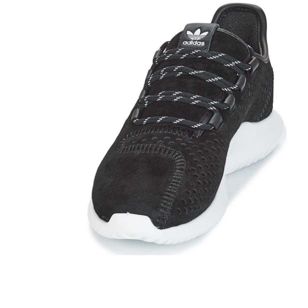 Black/White ADIDAS Tubular Shadow Athletic Shoe